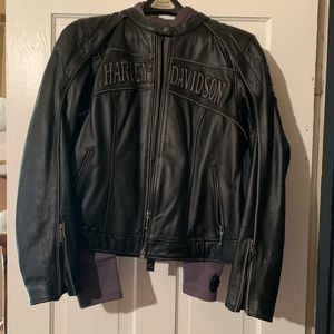 Women’s Harley Davidson leather coat